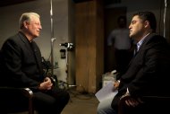 In this undated image released by Current TV, former Vice President and Current Chairman and co-founder Al Gore, left, speaks with Cent Uygur during an interview for Uygur's online show "The Young Turks," in San Francisco, Calif. The network announced, Tuesday, Sept. 20, 2011, that Uygur's show will be added to their prime-time lineup later this year. (AP Photo/Current TV)