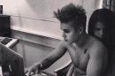 Justin Bieber and Selena Gomez -- Instagram