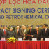 Ký hợp đồng dự án lọc hóa dầu lớn nhất Việt Nam