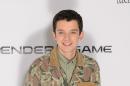 Asa Butterfield did plenty of push-ups for his new film, Ender's Game