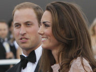 FILE -- Britain's Prince William, the Duke of Cambridge, and his wife Kate, Duchess of Cambridge arrive at a charity event for Absolute Return for Kids, ARK, in London, in this Thursday, June, 9, 2011 file photo. It sounds like a bit of a racket: $4000 for a three-course meal and a chance to see a polo match up close, or $400 for a box lunch and a chance to see the same match from the more distant bleachers. It gets better, however, when you throw in a chance to rub shoulders with the Duke and Duchess of Cambride, especially in southern California, where bragging about having a glass of wine with Prince William and the former Kate Middleton may just be worth the price of a used compact car or a week's vacation. That's what the organizers of a July 9 charity event at the Santa Barbara Polo & Racquet Club are hoping for. The glitzy royal couple makes a guest appearance there at the tail end of a ten-day trip to Canada and southern California that begins on Thursday July 30, 2011, that marks their first overseas trip as man and wife, and the first test of their appeal on the international charity circuit.(AP Photo/Alastair Grant, file)