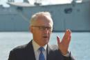 Australian Prime Minister Malcolm Turnbull addresses the media during a press conference in Sydney