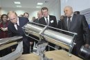 Russia's PM Putin visits the Russian Federal Nuclear Center in Sarov