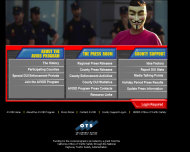 CORRECTS SOURCE AND DESCRIPTION -This screen shot taken from californiaavoaid.org, an organization sponsored by Bay Area Rapid Transit (BART), shows a page from the website after it and other BART-related sites were hacked by the hacker's group Anonymous on Sunday, Aug. 14, 2011. BART district officials said they were attempting Sunday to shut down the hacker's group website that lists the names of thousands of San Francisco Bay area residents who are email subscribers of myBART.org, a legitimate BART website. (AP Photo/californiaavoaid.org)