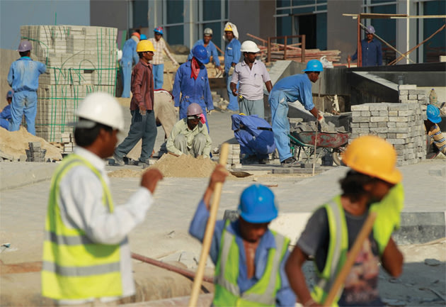 Qatar 2022 WC Organizers Accused of Using 'Slave Labor'