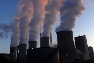 Cooling towers of the coal-fired power plant of Scholven in Gelsenkirchen on January 16. More than a hundred countries now support a French proposal to create a "World Environment Organisation" at the upcoming 20th anniversary conference of the Rio Summit. (AFP Photo/Patrik Stollarz)