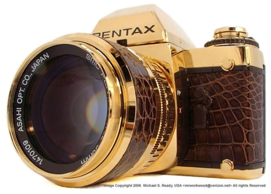 穿上黃金聖衣的Pentax LX 18K金限定版