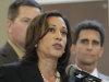 In this photo taken June 16, 2011, is  California Attorney General Kamala Harris, announced, Friday, Sept., 30, 2011, that she will not agree to a settlement over foreclosure abuses being negotiated with major U.S. banks by other state and federal attorneys general.    Harris's announcement is the latest to undermine a settlement had been in the works between the banks and the attorney generals in all 50 states. The agreement was supposed to settle claims of poor mortgage and foreclosure practices, including document fraud..(AP Photo/Rich Pedroncelli)