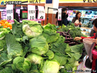 蔬菜水果價格下跌　7月物價微漲0.08％