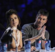 Paula Abdul and Simon Cowell take part in the auditions for "The X Factor" -- FOX