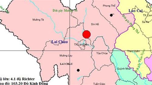 Lại xảy ra động đất ở Lai Châu ThumbnailID_494755