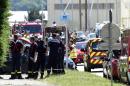 French Prime Minister Manuel Valls ordered security measures stepped up at all sensitive sites in the area of the attack