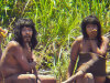 This Nov. 2011 image made available by Survival International on Tuesday Jan. 31, 2012, shows members of the Mashco-Piro tribe, photographed at an undisclosed location near the Manu National Park in southeastern Peru. According to Survival International the image is one of the closest sightings of isolated Amazon Indians ever recorded with a camera. (AP Photo/Diego Cortijo,Survival International)