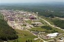 Handout photo of an aerial view of the Y-12 Plant in Oak Ridge, Tennessee