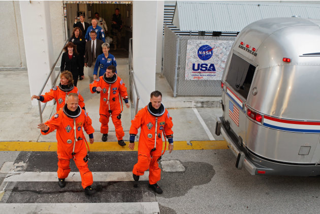 NASA Prepares For Launch Of Space Shuttle Atlantis