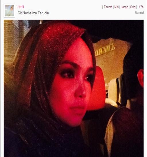 Datuk Siti Nurhaliza Tonton Konsert Shah Rukh Khan