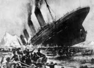 Lukisan Kapal Titanic Tenggelam