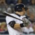 Yankees Suzuki hits a home run against Red Sox in MLB American League game at Yankee Stadium in New York