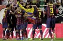 Liga - Barcellona ancora travolgente, 4-0 a Vallecas