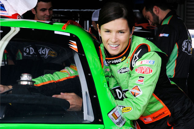Danica Patrick is all smiles like it or not Getty Images