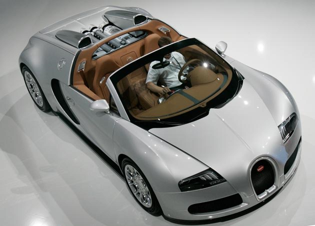 Bugatti Veyron; India