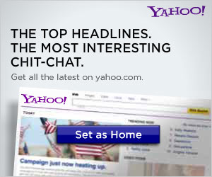 Set your homepage to Yahoo!