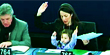 Parliament member attends debate with toddler (AFP)