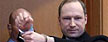 Norwegian Anders Behring Breivik arrives at a court hearing in Oslo.( REUTERS/Lise Aserud/Scanpix Norway)