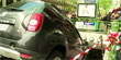 Driver mistakes train entrance for car park (AFP)