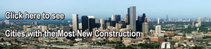 See article: Cities with the most new construction