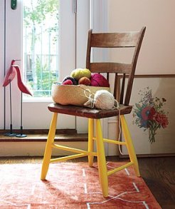 Paint the Legs of an Old Chair