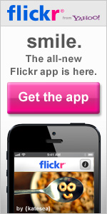 Smile - the all new Flickr app is here. Get the App.