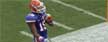 Florida's Loucheiz Purifoy celebrates a tackle (Y! Sports screengrab)