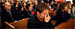 Newtown, Conn., residents gather at church for a vigil. (AP)