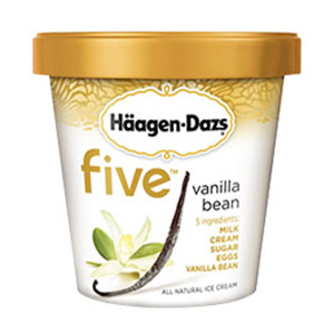 Haagen-Dazs Five Vanilla Bean