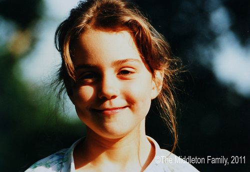 kate middleton family pics. Kate Middleton, age 5 (AP