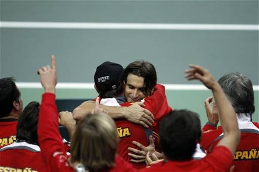 Czech Republic Spain Davis Cup Tennis