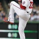 Washington Nationals starting pitcher Edwin Jackson winds up to throw during the first inning of a baseball game against the New York Mets, Wednesday, June 6, 2012, in Washington. (AP Photo/Alex Brandon)
