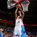 OKLAHOMA CITY, OK - DECEMBER 27: Kevin Durant #35 of the Oklahoma City Thunder drives to the basket against the Dallas Mavericks on December 27, 2012 at the Chesapeake Energy Arena in Oklahoma City, Oklahoma. (Photo by Layne Murdoch/NBAE via Getty Images)