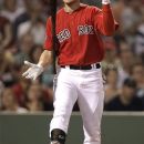 Boston Red Sox's Jacoby Ellsbury tosses his bat after striking out with the bases loaded during the eighth inning of a baseball game against the Minnesota Twins at Fenway Park in Boston, Friday, Aug. 3, 2012. (AP Photo/Winslow Townson)