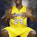 Los Angeles Lakers' Kobe Bryant gestures during their NBA basketball media day at the team's headquarters in El Segundo, Calif., Monday, Oct. 1, 2012. (AP Photo/Reed Saxon)