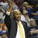 Tennessee head coach Cuonzo Martin watches play against the Mississippi State during the first half of an NCAA college basketball game at the Southeastern Conference tournament, Thursday, March 14, 2013, in Nashville, Tenn. (AP Photo/John Bazemore)