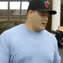 In this Tuesday, Nov. 5, 2013 image made from video made by WSVN-TV in Miami/Fort Lauderdale, Miami Dolphin player Richie Incognito is interviewed near his home. The troubled, troubling relationship between two Miami Dolphin linemen Jonathan Martin and Richie Incognito took an ominous turn Monday, Nov. 4, 2013 with fresh revelations: Incognito sent text messages to his teammate that were racist and threatening, two people familiar with the situation said.(AP Photo/WSVN-TV)