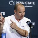 Penn State head coach Bill O'Brien speaks at a news conference during the team's NCAA college football media day, Thursday, Aug. 9, 2012, in State College, Pa. (AP Photo/Gene J. Puskar)