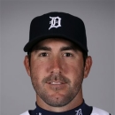 FILE - This is a 2013 file photo showing pitcher Justin Verlander of the Detroit Tigers baseball team. Verlander, the 2011 AL MVP and Cy Young Award winner, has agreed to a five-year contract covering 2015-19.  (AP Photo/Charlie Neibergall, File)