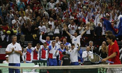 Czech Republic Spain Tennis Davis Cup