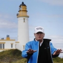 Golf - RICOH Women's British Open 2015 - Trump Turnberry Resort, Scotland - 1/8/15. US Presidential Candidate Donald Trump as he views his Scottish golf course at Turnberry. Action Images via Reuters / Russell Cheyne