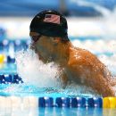 OMAHA, NE - JUNE 25: Mark Gangloff competes in the second semifinal heat of the Men's 100 m Breaststroke during the 2012 U.S. Olympic Swimming Team Trials at CenturyLink Center on June 25, 2012 in Omaha, Nebraska. (Photo by Al Bello/Getty Images)