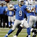 Detroit Lions quarterback Matthew Stafford throws against the St. Louis Rams in the second quarter of an NFL football game in Detroit, Sunday, Sept. 9, 2012. (AP Photo/Paul Sancya)