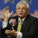 NBA Commissioner David Stern answers a question at a news conference during NBA All-Star Saturday Night basketball in Houston on Saturday, Feb. 16, 2013. (AP Photo/Pat Sullivan)